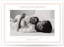 Engraved Birth Announcements