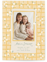 Garden Trellis Birth Announcements