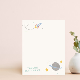 Space Exploration Stationery Customizable Stationery