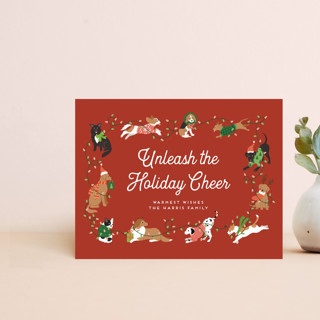 Unleash the Holiday Cheer Customizable Stationery