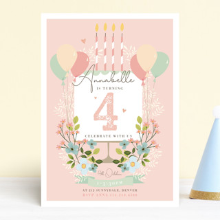 Make A Wish! Children's Birthday Party Invitations