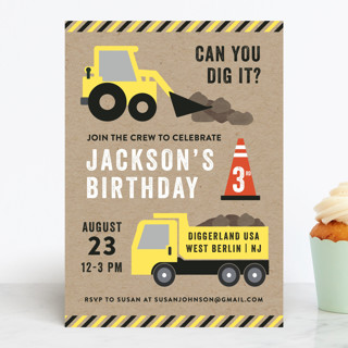 party zone Children's Birthday Party Invitations