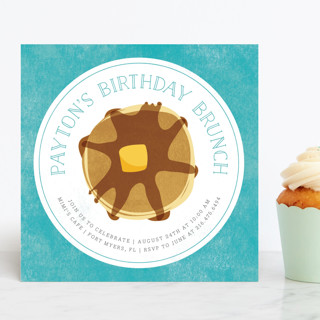 Birthday Brunch Children's Birthday Party Invitations