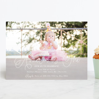 Whimsical Children's Birthday Party Invitations