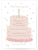 Confetti Party Children's Birthday Party Invitations