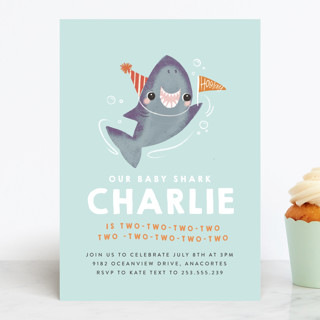 Snappy Birthday Children's Birthday Party Invitations
