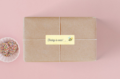 Buzzing Beehive Children's Birthday Party Stickers