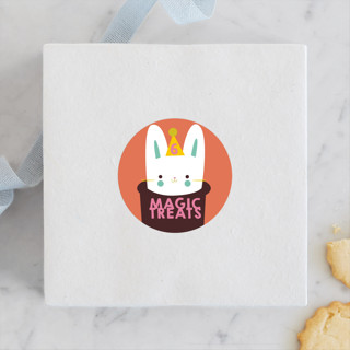 Magic Children's Birthday Party Stickers