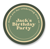 Children's Birthday Party Stickers