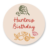 Children's Birthday Party Stickers