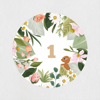 She's A Wild One Children's Birthday Party Stickers