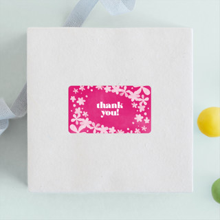 Groovy Bash Children's Birthday Party Stickers