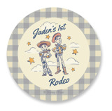 Disney and Pixar's Woody and Jessie Toy Story 2 Rodeo Children's Birthday Party Stickers