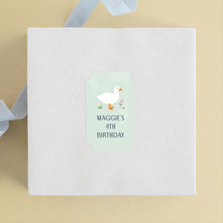 Petting Zoo Letters Children's Birthday Party Stickers