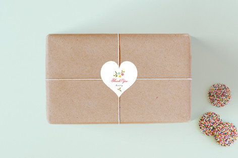 Tea Party Children's Birthday Party Stickers