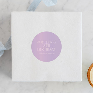 Disney's Sparkling Princess Belle Children's Birthday Party Stickers