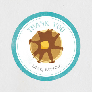 Birthday Brunch Children's Birthday Party Stickers
