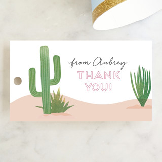 Wild West Children's Birthday Party Favor Tags