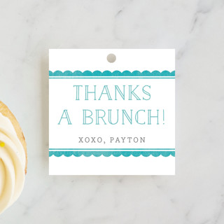Birthday Brunch Children's Birthday Party Favor Tags