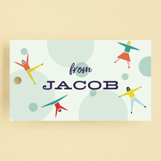 Bounce into a birthday Children's Birthday Party Favor Tags