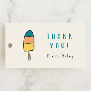 It's a Pool Party Children's Birthday Party Favor Tags