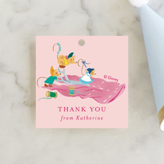 Disney's Cinderella dressmakers Children's Birthday Party Favor Tags