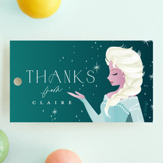 Disney's Elsa It's A Magical Time Children's Birthday Party Favor Tags