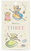 Cinderella Storybook Birthday Children's Birthday Party Favor Tags