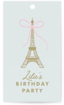 Children's Birthday Party Favor Tags