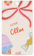 Children's Birthday Party Favor Tags
