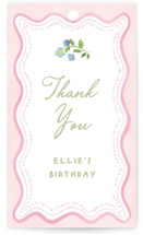 Children's Birthday Party Favor Tags