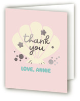 Foil-Pressed Children's Birthday Party Thank You Cards