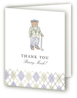 Beary First Par-Tee Foil-Pressed Children's Birthday Party Thank You Cards