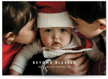 Allium Christmas Photo Cards