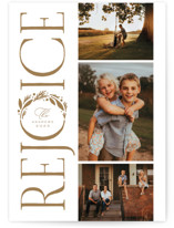 Greenery Details Christmas Photo Cards