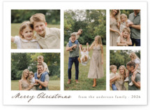 Holiday Family Christmas Photo Cards