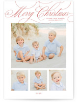 Merry Keepsake Christmas Photo Cards