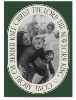 Come Adore Christmas Photo Cards