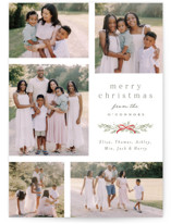 Multi Swag Christmas Photo Cards