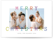 Bright Wishes Christmas Photo Cards