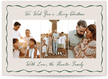 Vintage Charm Christmas Photo Cards