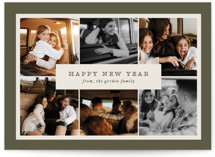 Bordering Six Christmas Photo Cards