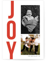 Bold Type Christmas Photo Cards