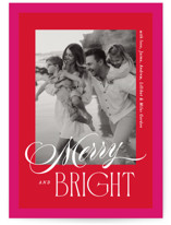 Bright Frame Christmas Photo Cards