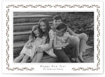 Delicate Frame Christmas Photo Cards