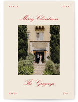 Minimal Christmas Christmas Photo Cards