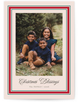 Classic Chic Christmas Photo Cards