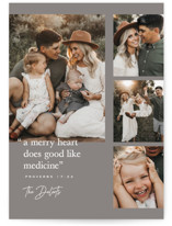 merry heart Christmas Photo Cards