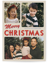 Holiday Throwback Christmas Photo Cards