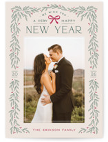 Christmas Garland Christmas Photo Cards